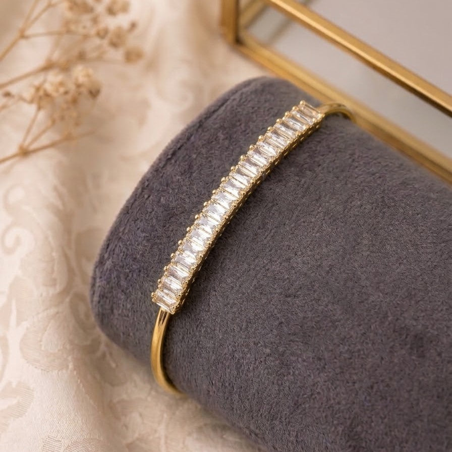 Crystal Open Cuff