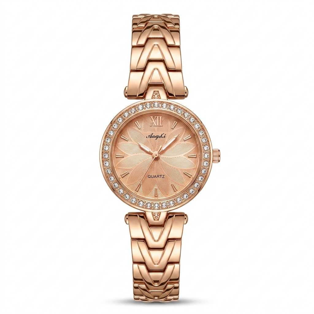 Pearl Dial Watch