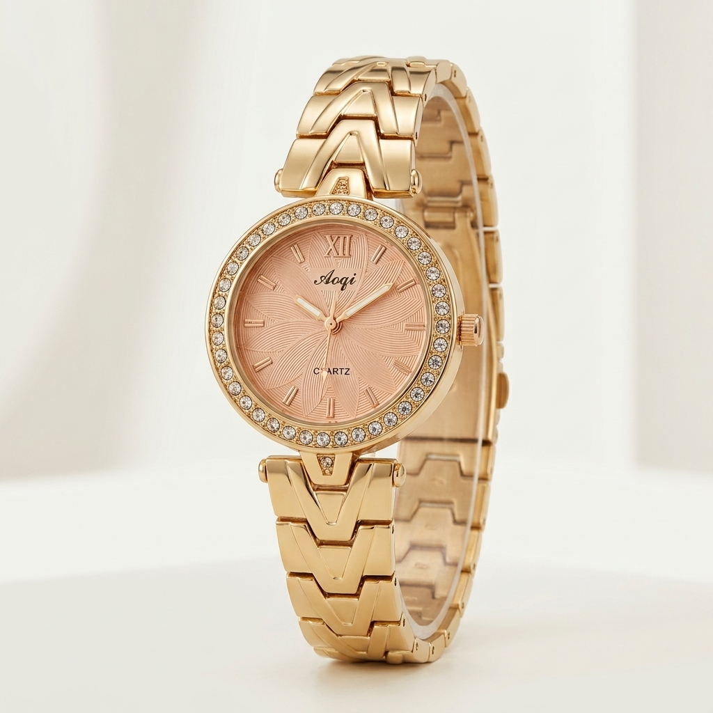 Pearl Dial Watch