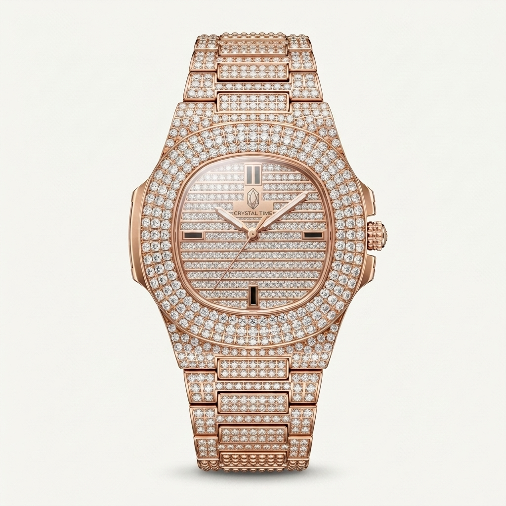 Luxury Crystal Watch